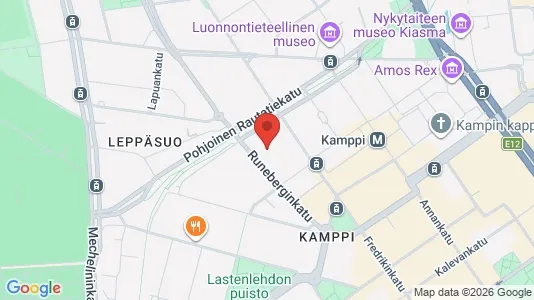 Gewerbeflächen zur Miete i Helsinki Eteläinen – Foto von Google Street View