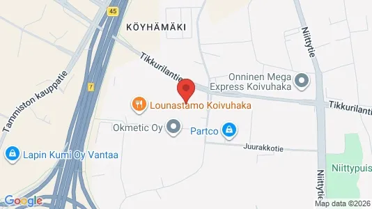 Kontorlokaler til leje i Vantaa - Foto fra Google Street View