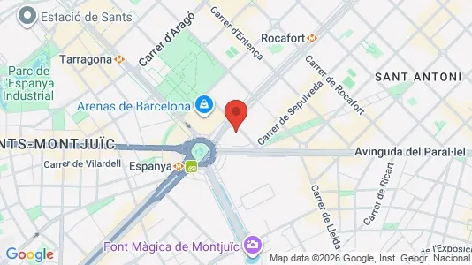 Nieruchomości komercyjne Na sprzedaż i Barcelona Eixample - kort over placeringen