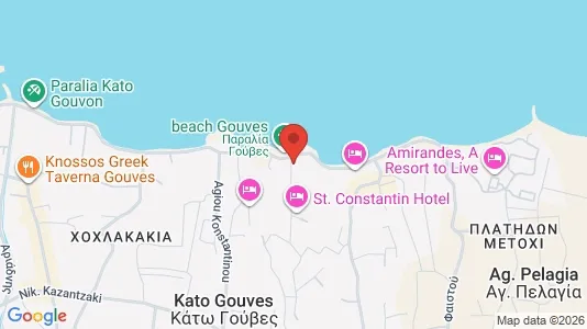 Commercial properties for sale i Hersonissos - kort over placeringen