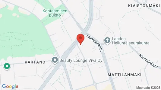 Commercial properties for sale i Lahti - kort over placeringen