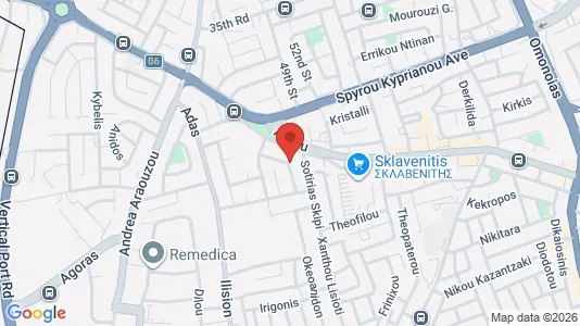 Kontorlokaler til leje i Kato Polemidia - Foto fra Google Street View