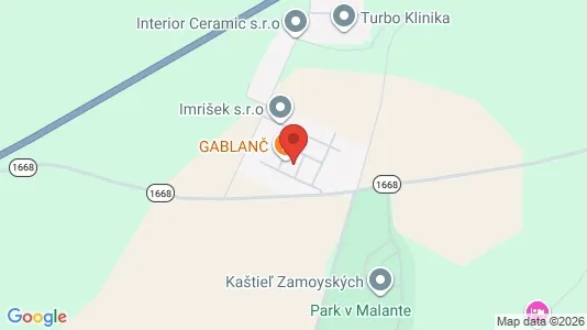 Gewerbeflächen zur Miete i Nitra – Foto von Google Street View