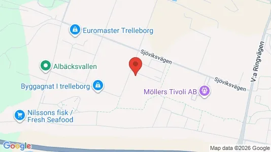 Kontorlokaler til leje i Trelleborg - Foto fra Google Street View