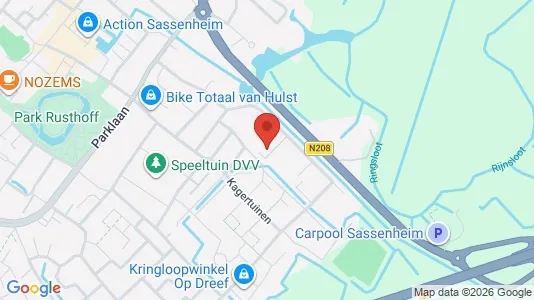 Commercial properties for rent i Teylingen - kort over placeringen