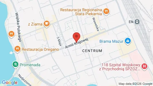 Büros zur Miete i Ełcki – Foto von Google Street View