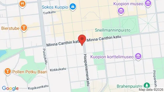 Nieruchomości komercyjne Na sprzedaż i Kuopio - kort over placeringen