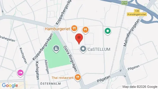 Toimistotilat Vuokrattavana i Västerås - Kuva Google Street Viewstä