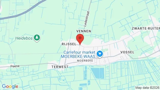 Bedrijfsruimtes te koop i Moerbeke - Foto uit Google Street View