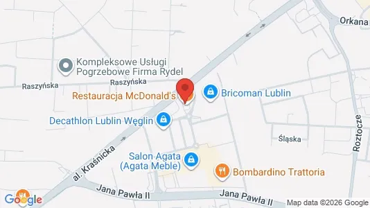 Büros zur Miete i Lublin – Foto von Google Street View