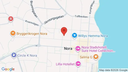 Lokaler til leje i Nora - Foto fra Google Street View