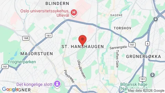 Ladenlokale zur Miete i Oslo St. Hanshaugen – Foto von Google Street View