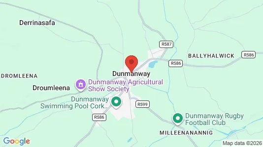 Commercial properties for rent i Dunmanway - kort over placeringen