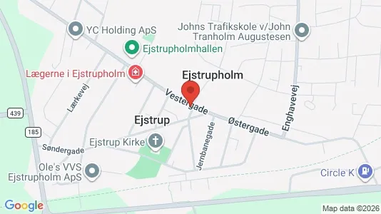 Gewerbeflächen zum Kauf i Ejstrupholm – Foto von Google Street View