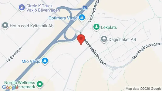 Kontorer til leie i Växjö – Bilde fra Google Street View