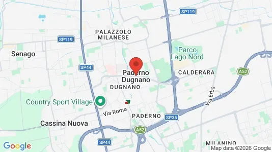 Ladenlokale zur Miete i Paderno Dugnano – Foto von Google Street View