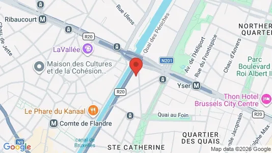 Lokaler til leje i Stad Brussel - Foto fra Google Street View