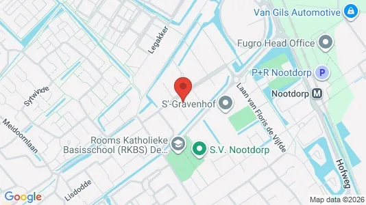 Lokaler til leje i Pijnacker-Nootdorp - kort over placeringen