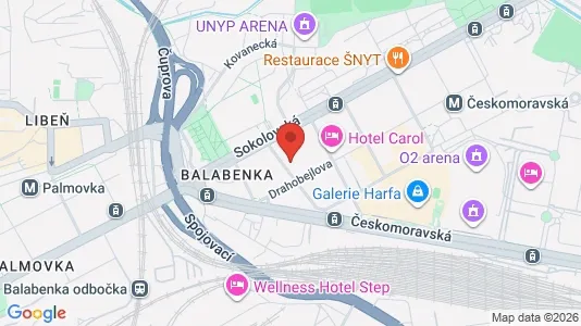 Gewerbeflächen zur Miete i Prag 9 – Foto von Google Street View