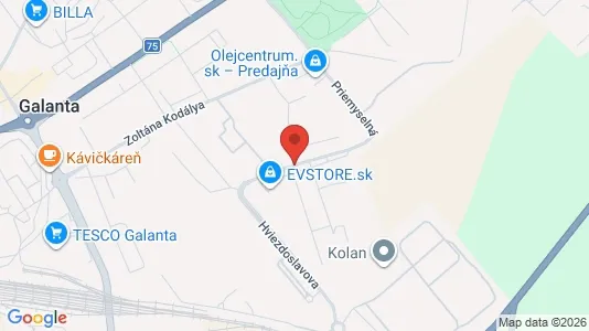 Bedrijfsruimtes te huur i Galanta - Foto uit Google Street View
