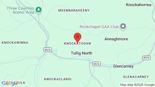 Lokaler til leie i Knockatooan - kort over placeringen