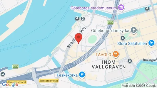 Kontorlokaler til leje i Gøteborg Centrum - Foto fra Google Street View