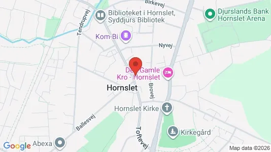 Bedrijfsruimtes te koop i Hornslet - Foto uit Google Street View