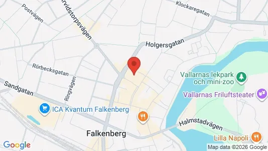 Kantorruimte te huur i Falkenberg - Foto uit Google Street View
