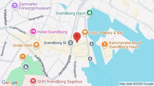Kantorruimte te huur i Svendborg - Foto uit Google Street View