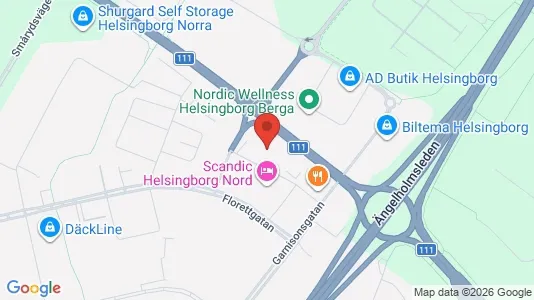Büros zur Miete i Helsingborg – Foto von Google Street View