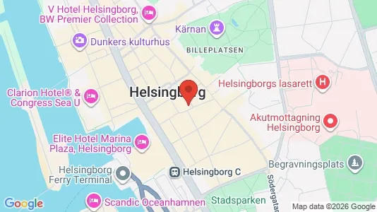 Kontorlokaler til leje i Helsingborg - Foto fra Google Street View