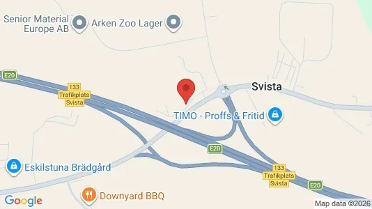 Nieruchomości przemysłowe Do wynajęcia i Eskilstuna - kort over placeringen