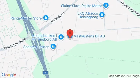 Propiedades comerciales En alquiler i Helsingborg - Foto de Google Street View
