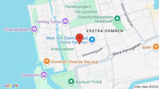 Office spaces for rent i Malmö City - kort over placeringen