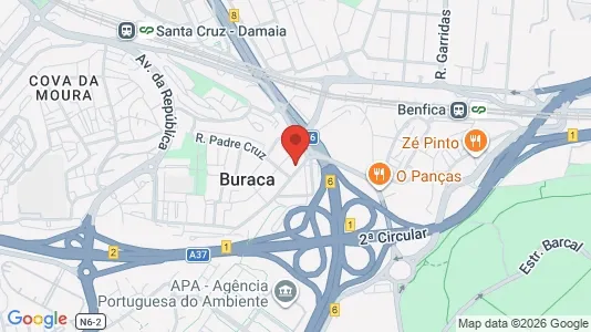 Büros zur Miete i Amadora – Foto von Google Street View