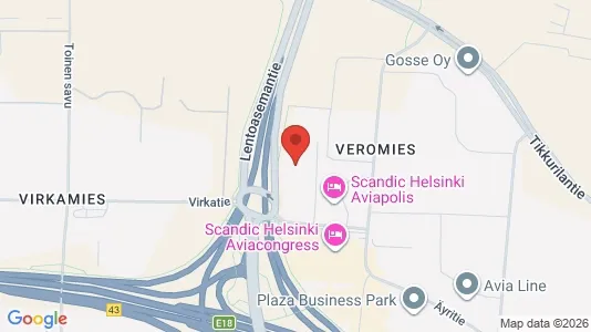 Büros zur Miete i Vantaa – Foto von Google Street View