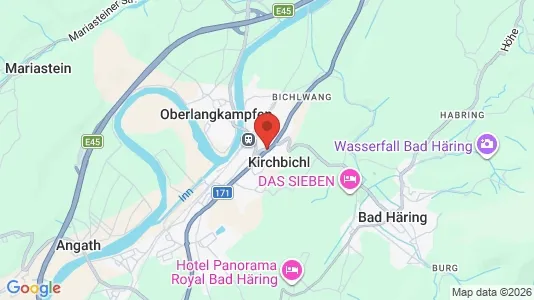 Büros zur Miete i Kirchbichl – Foto von Google Street View
