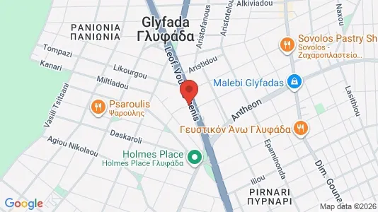 Lokale biurowe Do wynajęcia i Glyfada - kort over placeringen