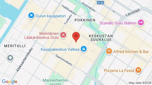 Kontorlokaler til leje i Oulu - Foto fra Google Street View