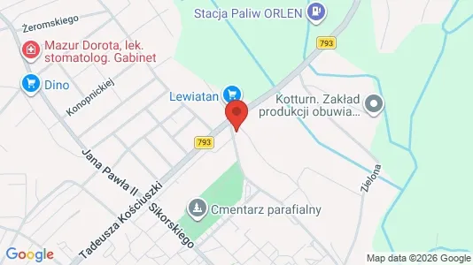Kantorruimte te huur i Myszkowski - Foto uit Google Street View