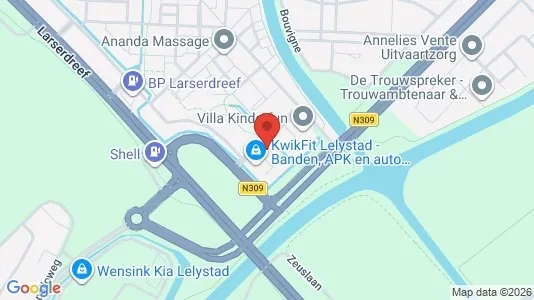 Toimistotilat Vuokrattavana i Lelystad - Kuva Google Street Viewstä