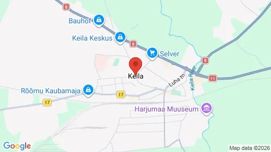 Commercial properties for rent i Keila - kort over placeringen