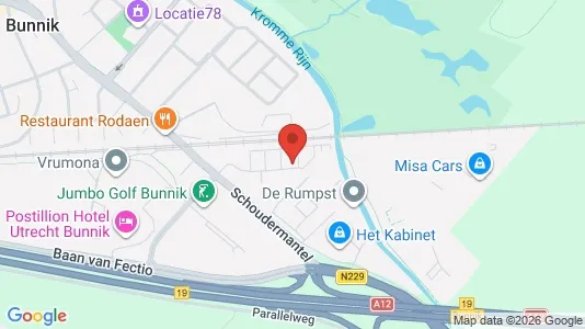 Gewerbeflächen zur Miete i Bunnik – Foto von Google Street View