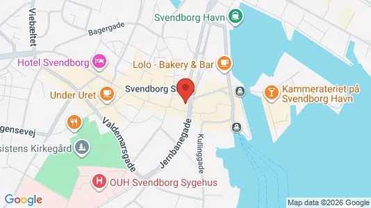Toimistotilat Vuokrattavana i Svendborg - Kuva Google Street Viewstä