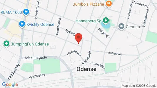 Propiedades comerciales En venta i Odense C - Foto de Google Street View