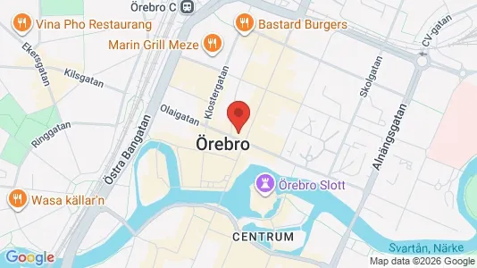 Büros zur Miete i Örebro – Foto von Google Street View