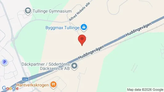 Lager zur Miete i Botkyrka - kort over placeringen