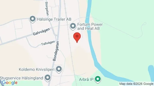 Kontorlokaler til leje i Bollnäs - Foto fra Google Street View