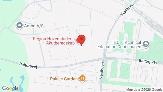 Lager til leie i Ballerup – Bilde fra Google Street View