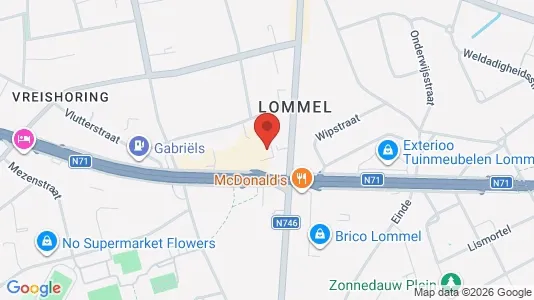 Gewerbeflächen zur Miete i Lommel – Foto von Google Street View